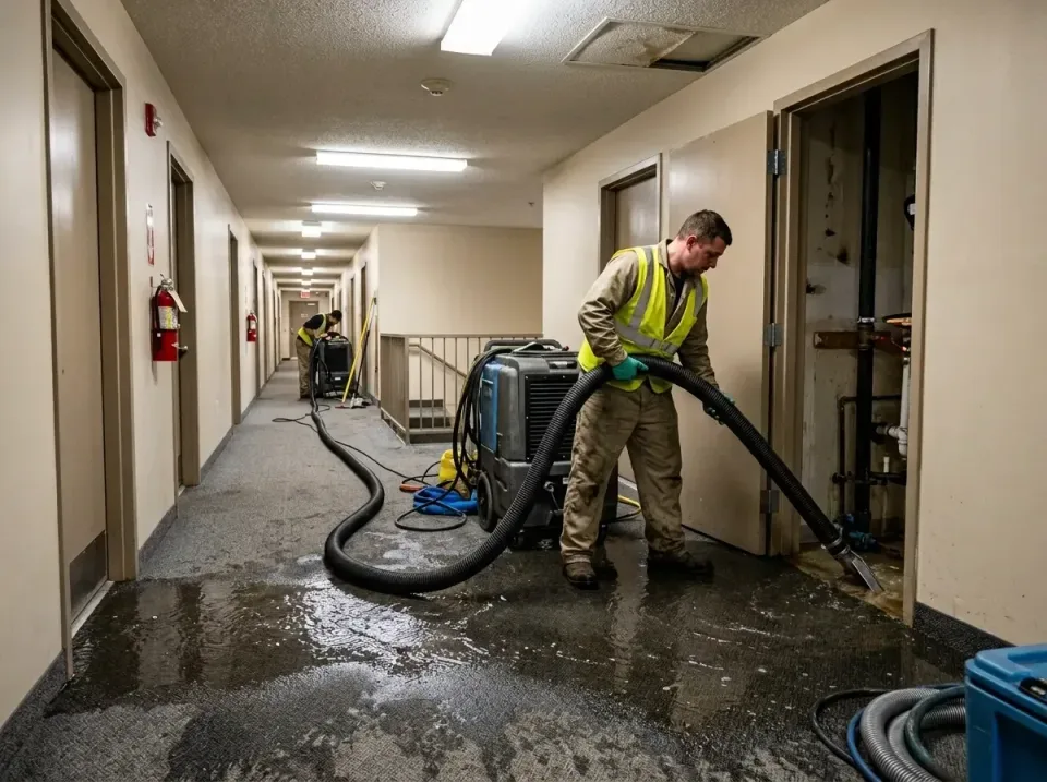multi-unit-apartment-hallway-f-005 — frequently asked questions, Emergency Burst Pipe Water Extraction & Removal in Combes,…